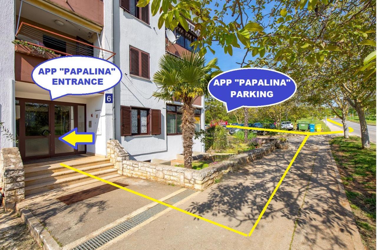 Apartment Papalina Vrsar Exteriör bild
