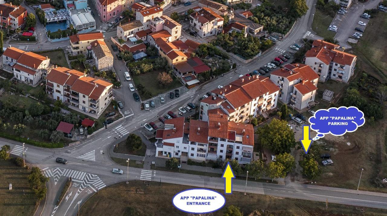 Apartment Papalina Vrsar Exteriör bild